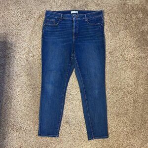 LOFT Jeans Curvy Skinny Style Womens Size 32/14